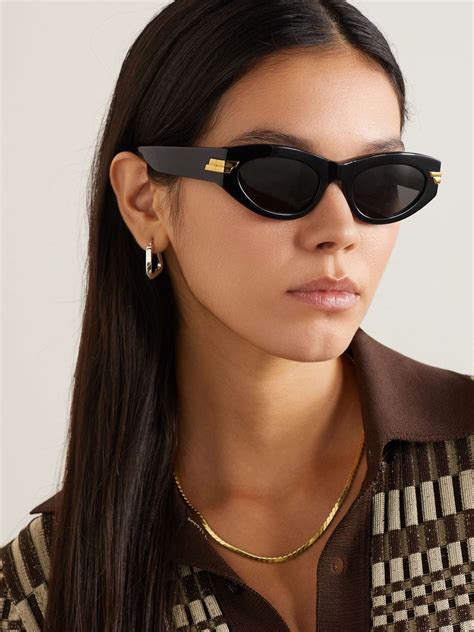 bottega veneta acetate cat eye sunglasses|bottega veneta prescription glasses.